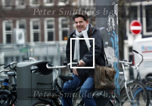 Amsterdam 26 januari 2026
Twan Huys op de fiets in Amsterdam