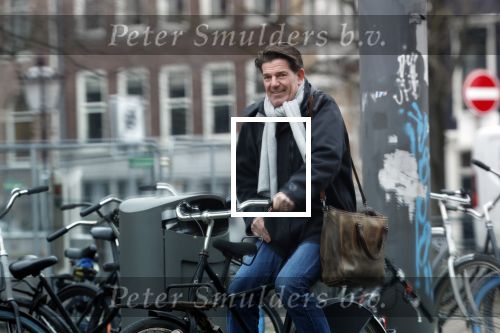 Amsterdam 26 januari 2026
Twan Huys op de fiets in Amsterdam