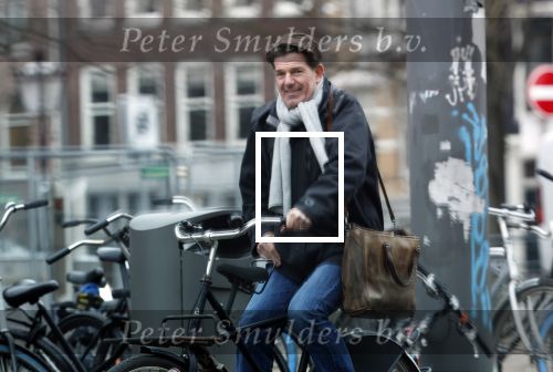Amsterdam 26 januari 2026
Twan Huys op de fiets in Amsterdam