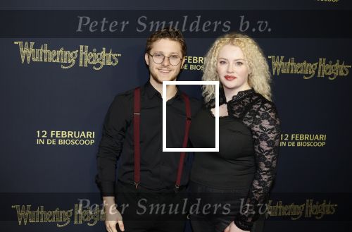 Amsterdam 10 februari 2026
Premiere Wuthering Heights in Tuschinski . Youri den Dekker en partner Melissa Mattanja