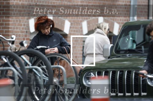 Amsterdam 28 januari 2026
Yvonne Brandsteder  bij haar electrische jeep