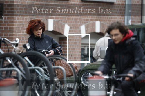 Amsterdam 28 januari 2026
Yvonne Brandsteder  bij haar electrische jeep