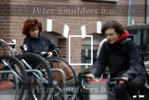 Amsterdam 28 januari 2026
Yvonne Brandsteder  bij haar electrische jeep