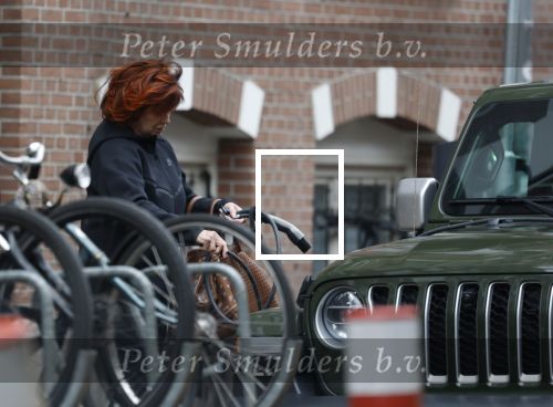 Amsterdam 28 januari 2026
Yvonne Brandsteder  bij haar electrische jeep