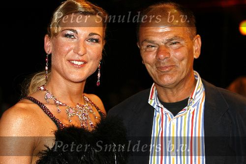 Hilversum 7 mei 2006
Dancing with the stars.
Barbara de Loor met Ab Krook