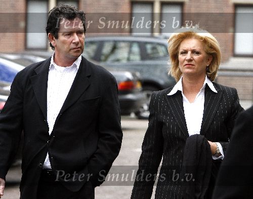 Utrecht 14 april 2006
Begrafenis Wout v Dodeweerd.
Anita Meier met ex man Ton de Leeuwe
