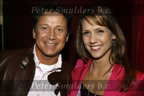 Amsterdam 4 april 2006
Presentatie samsung telefoon in Cineac.
Floortje idols met Armando Borsato