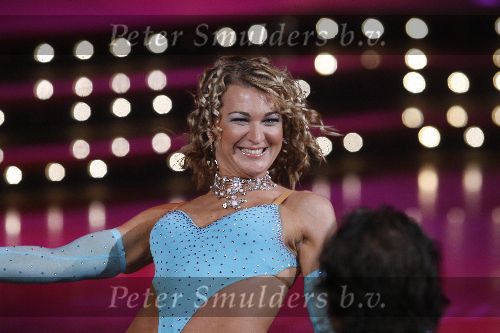 Hilversum 22 april 2006
Dancing with the stars in studio 23
Barbara de Loor met danspartner
