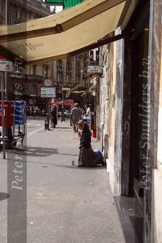 Rome, 29 Maart 2006
Bedelaarster