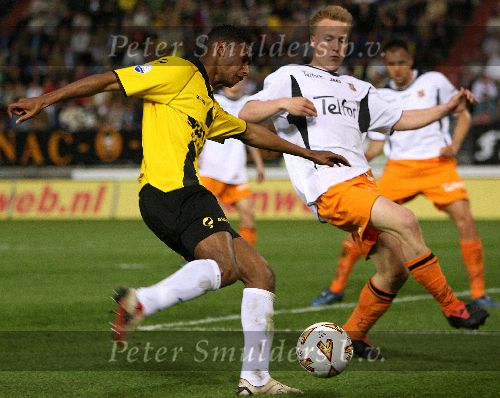 Breda, 9 Mei 2006 Laatste wedstrijd in de play-offs voor degradatie/promotie eredivisie Seizoen 2005/2006
NAC-FC Volendam, eindstand 0-0
David Mendes Da Silva
© Edwin van Zandvoort