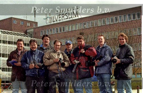 Hilversum, 29 Maart 1997
Ziekenhuis Hilversum v.l.n.r. Edwin Bredius, Bob Huitink, Edwin Jansen,Robert Hoetink,Peter Scholter. Ab Blauw,.... en Edwin Smulders