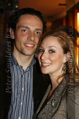 Amsterdam 9 april 2006
Premiere Black Pinocchio in de RAI.
Fabienne de Vries met vriend