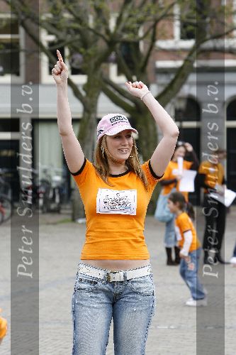 Amsterdam 23 april 2006
Voetballen voor SOS kinderdorpen in Amsterdam.
Fabienne de Vries