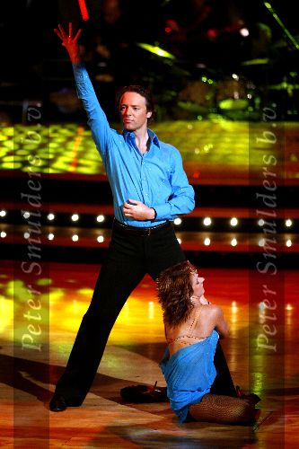 Hilversum 7 mei 2006
Dancing with the stars.
Frits Sissing met Julie Frey