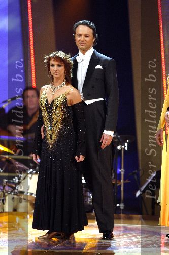 Hilversum 7 mei 2006
Dancing with the stars.
Frits Sissing met Julie Frey