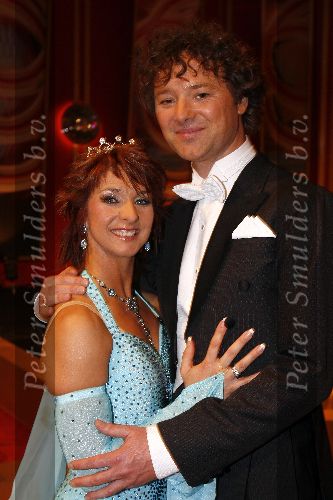 Hilversum 21 april 2006
Dancing with teh stars in studio 23
Frits Sissing met danspartner