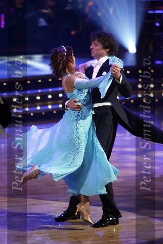 Hilversum 22 april 2006
Dancing with the stars in studio 23
Frits Sissing met Julie