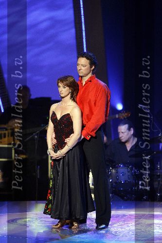 Hilversum 30 april 2006
Dancing with the stars in studio 23.
Frits Sissing met Julie