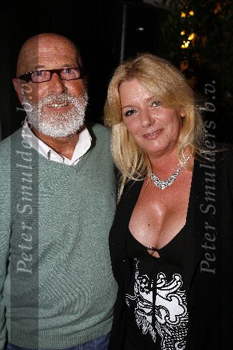 Rotterdam 28 april 2006
Nacht van Oranje in Ahoy.
Hanny met Pierre  Kartner
