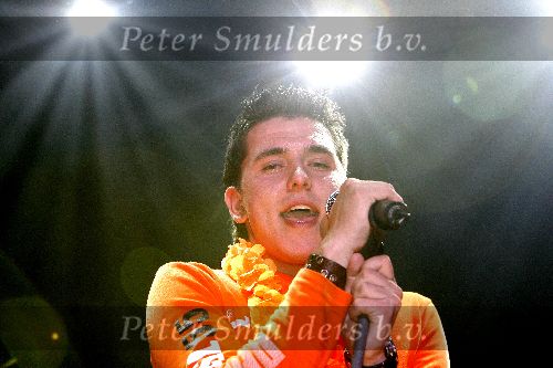 Rotterdam 28 april 2006
Nacht van Oranje in Ahoy.
Jan Smit