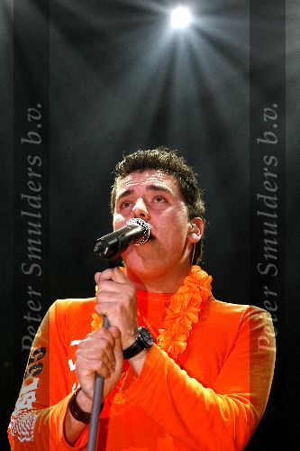 Rotterdam 28 april 2006
Nacht van Oranje in Ahoy.
Jan Smit