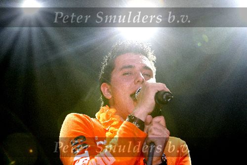 Rotterdam 28 april 2006
Nacht van Oranje in Ahoy.
Jan Smit