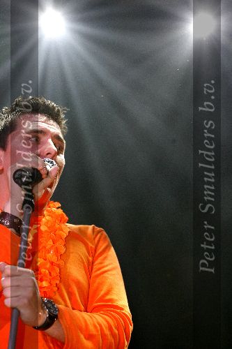 Rotterdam 28 april 2006
Nacht van Oranje in Ahoy.
Jan Smit