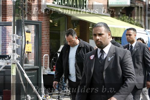 Amsterdam 25 april 2006
Opnames commercial van UPS met de acteur Jean Reno in Amsterdam