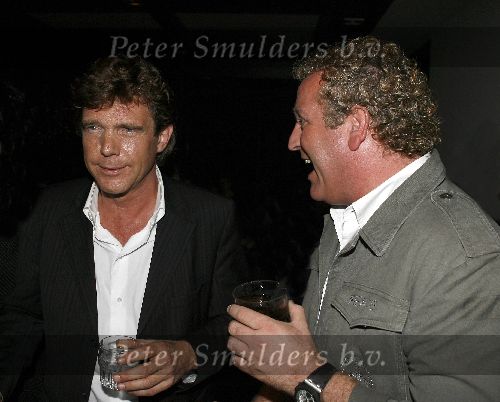 Hilversum 25 april 2006
Presentatie dvd Gooische vouwen in Musk.
John de Mol Jr. en Gordon