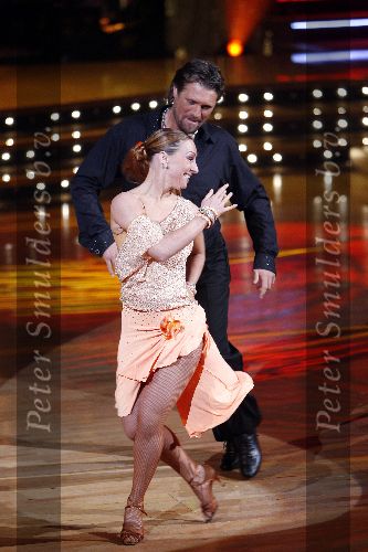 Hilversum 22 april 2006
Dancing with the stars in studio 23
John de Wolf met Roemjana