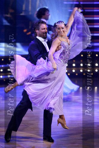 Hilversum 22 april 2006
Dancing with the stars in studio 23
John de Wolf met Roemjana