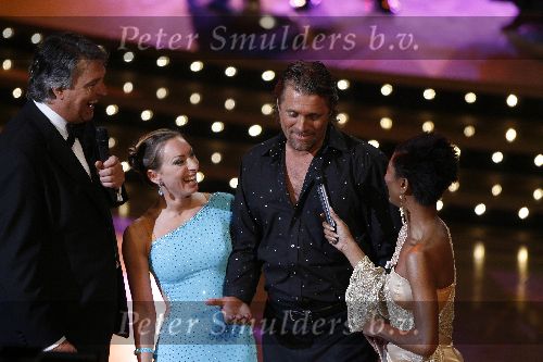 Hilversum 30 april 2006
Dancing with the stars.
John de Wolf met Roemjana