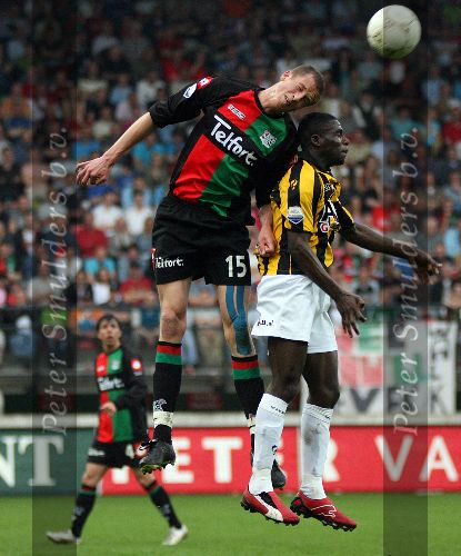 Nijmegen, 3 Mei 2006 Wedstrijd in de Play offs 2e wedstrijd NEC-Vitesse, eindstand 1-1 Seizoen 2005/2006
Jonas Olsson
© foto Edwin van Zandvoort