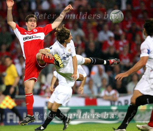Eindhoven, 10 Mei 2006 Finale UEFA Cup Seizoen 2005/2006 tussen Middlesbrough FC-FC Sevilla, eindstand 0-4
Julien Escude
© Edwin van Zandvoort