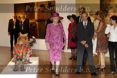 Buenos Aires 1 april 2006
Koningin Beatrix Maxima en Prins Willem Alexander op staatsbezoek in Argentinie.