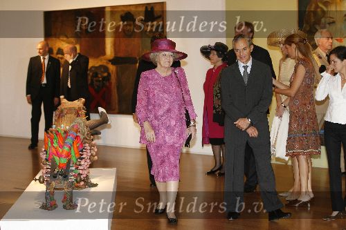 Buenos Aires 1 april 2006
Koningin Beatrix Maxima en Prins Willem Alexander op staatsbezoek in Argentinie.
