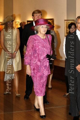 Buenos Aires 1 april 2006
Koningin Beatrix Maxima en Prins Willem Alexander op staatsbezoek in Argentinie.