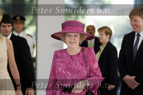 Buenos Aires 1 april 2006
Koningin Beatrix Maxima en Prins Willem Alexander op staatsbezoek in Argentinie.