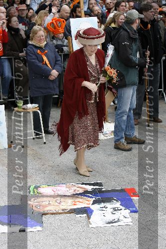 Almere 29 april 2006
Koninginnedag 2006 in Almere en Zeewolde.
Koningin Beatrix