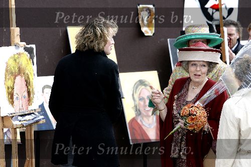 Almere 29 april 2006
Koninginnedag 2006 in Almere en Zeewolde.
Koningin Beatrix
