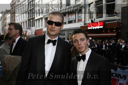 Amsterdam 26 april 2006
premiere Mission Impossible in Tuschinski.
Lange Frans en Baas B