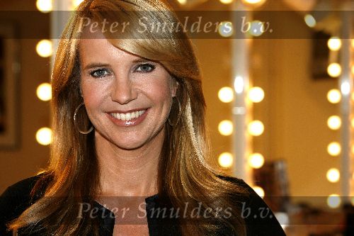 Aalsmeer 28 april 2006
Linda de Mol bij opnames miljoennenjacht van de postcodeloterij.