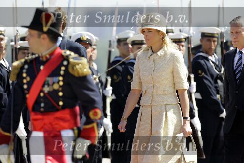 Buenos Aires 1 april 2006
Prinses maxima Prins Willem Alexander en Koningin Beatrix op staatsbezoek in Argentinie.