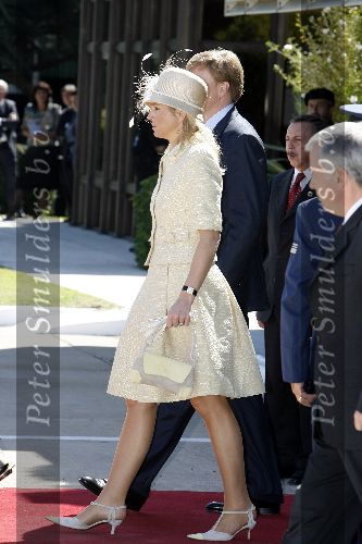 Buenos Aires 31 maart 2006
Prins Willem Alexander Maxima en Koningin Beatrix op staatsbezoek in Argentinie.