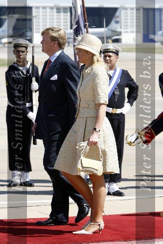 Buenos Aires 31 maart 2006
Prins Willem Alexander Maxima en Koningin Beatrix op staatsbezoek in Argentinie.