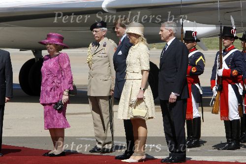 Buenos Aires 31 maart 2006
Prins Willem Alexander Maxima en Koningin Beatrix op staatsbezoek in Argentinie. Ben Bot