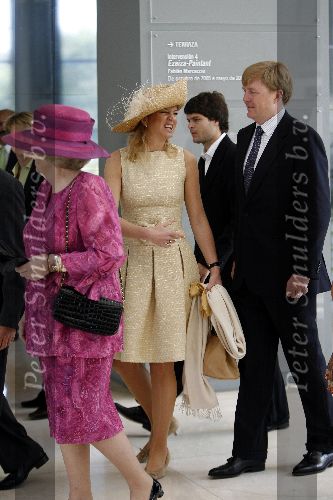 Buenos Aires 1 april 2006
Koningin Beatrix Maxima en Prins Willem Alexander op staatsbezoek in Argentinie.