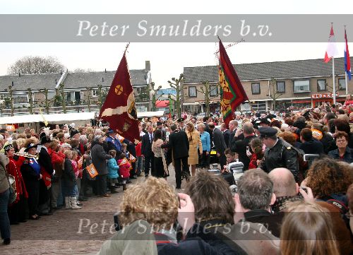 Heesch 19 april 2006
Prinses Maxima en Prins Edward bij uitreiking onderscheidingen aan studenten. Hanja Maij Wegge
