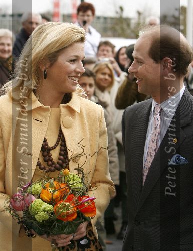 Heesch 19 april 2006
Prinses Maxima en Prins Edward bij uitreiking onderscheidingen aan studenten.