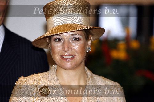 Amsterdam 26 april 2006
Maxima Prins Willem Alexander en de groothertog Hendrik van Luxemburg met zijn vrouw Groothertogin Maria Theresa bezoeken het v Gogh museum.